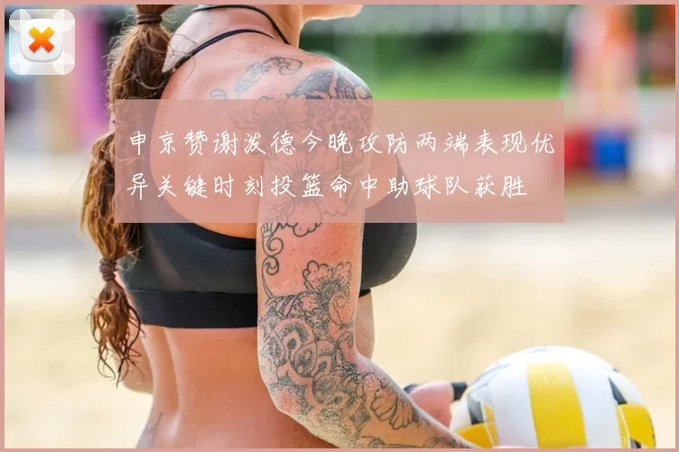 申京赞谢泼德今晚攻防两端表现优异关键时刻投篮命中助球队获胜